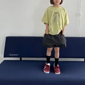 【Digreen ディグリーン】BEST FRIEND Tシャツ 85~120cm ライトグリーン 240516