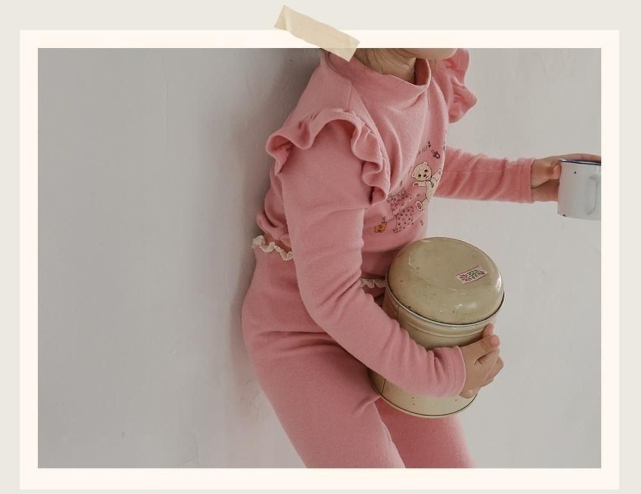 韓国子供服 / 26winter / puella FLO / ティティレギンス / キッズ / 冬服 *90~140*