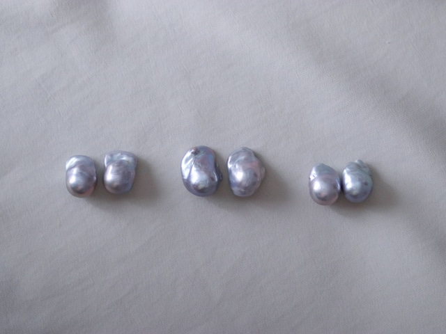 ［ 即納アクセサリー］baroque pearl Ⅰ (b) accessory / ピアス
