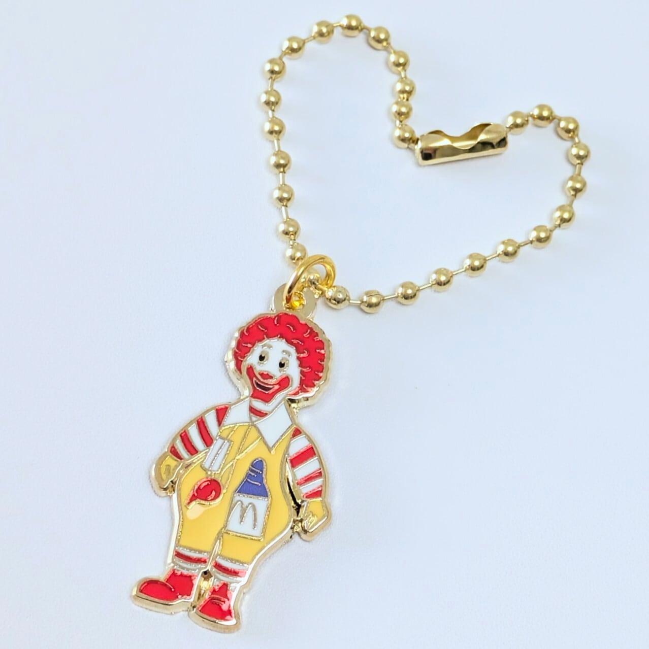 【 McDonald's ( マクドナルド ) 】VINTAGE COLLECTION Ronald McDonald / ドナルド・マクドナルド / ロナルド / キーホルダー ☆ビンテージコレクション☆ 台紙付き〚アメリカン雑貨 アメトイ〛