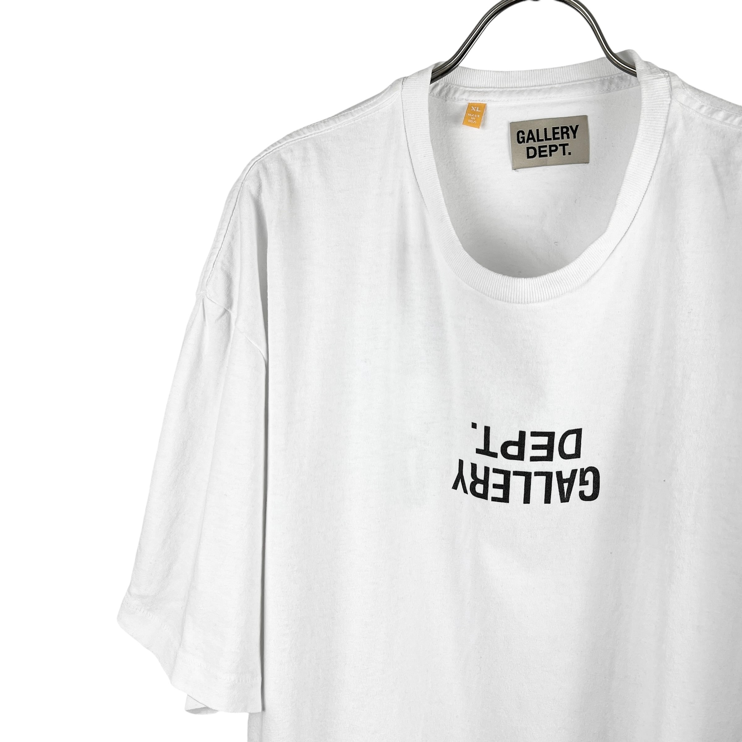 GALLERY DEPT(ギャラリーデプト) Reverse Logo T Shirt (white GALLERY DEPT(ギャラリーデプト) Reverse Logo T Shirt (white