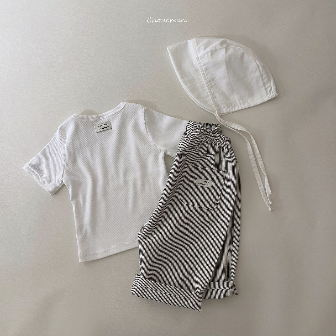 [choucream] Slim basic tee / [슈크림] 슬림기본티