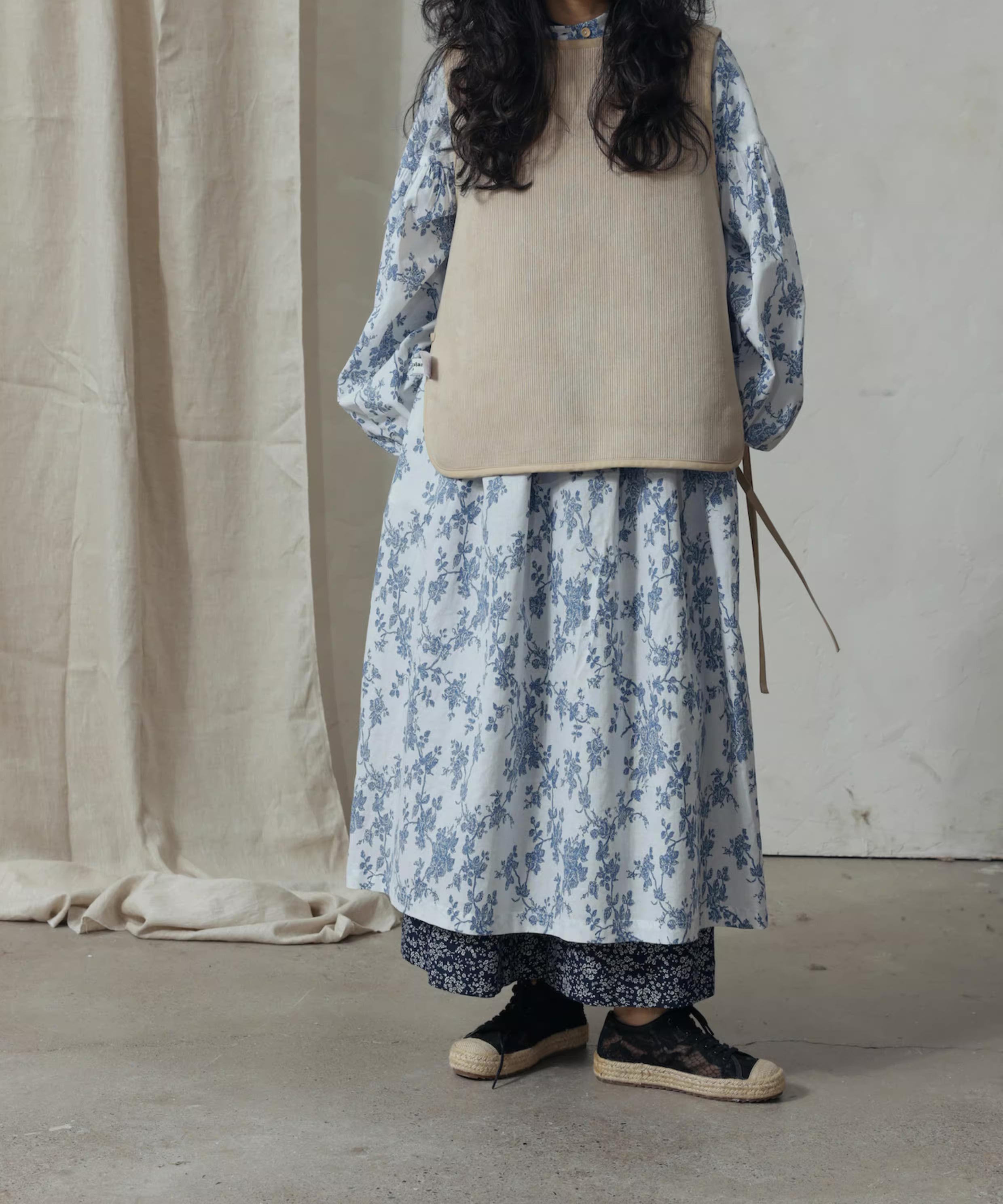 Pois♡アイボリー ニットベスト Fサイズ♡ VIS(ビス) / 【WEB限定サイズ:MT/着丈が選べる】【洗える】フェザー