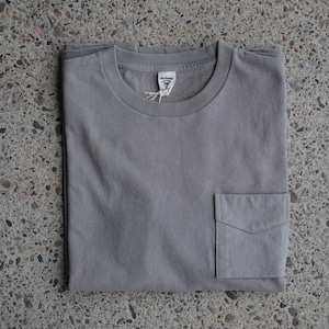 【Jackman】Dotsume Pocket T-shirt Lizard Gray