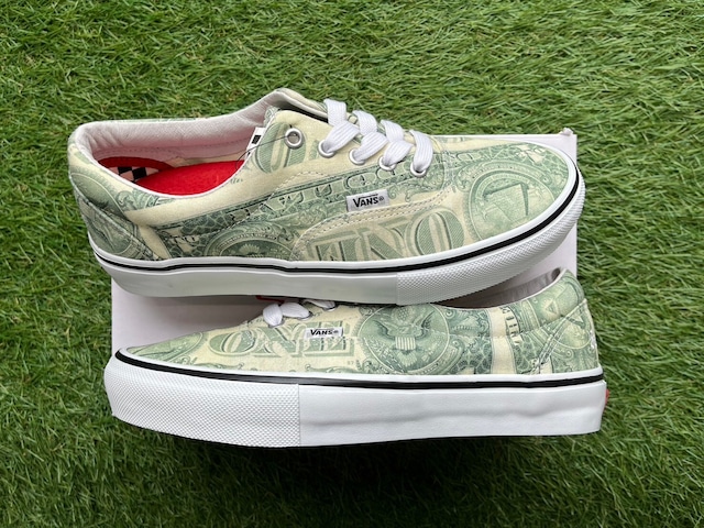 Supreme × VANS DOLLAR ERA GREEN 27cm 42889