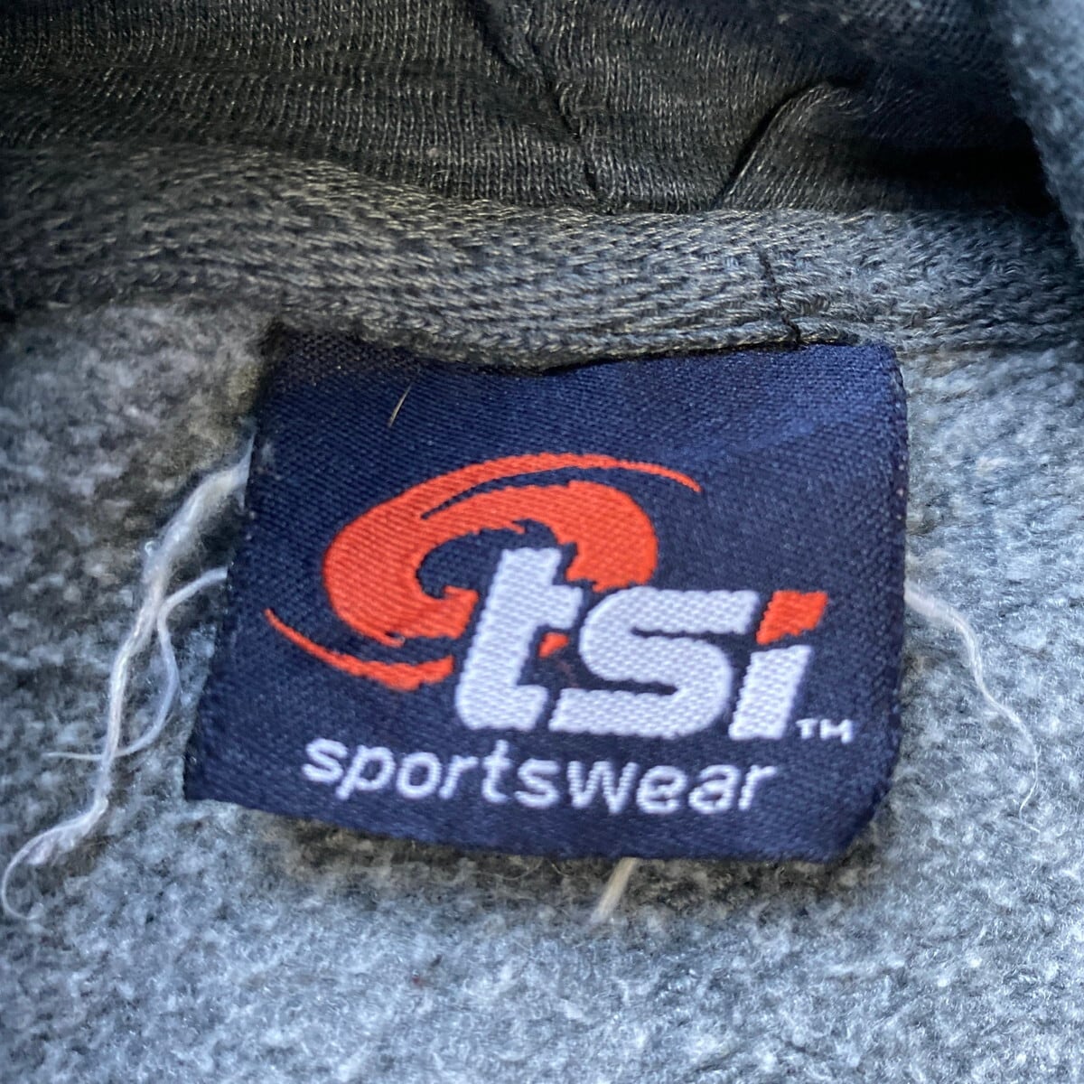 tsi sportswear カレッジチーム ロゴ プリント スウェットパーカー