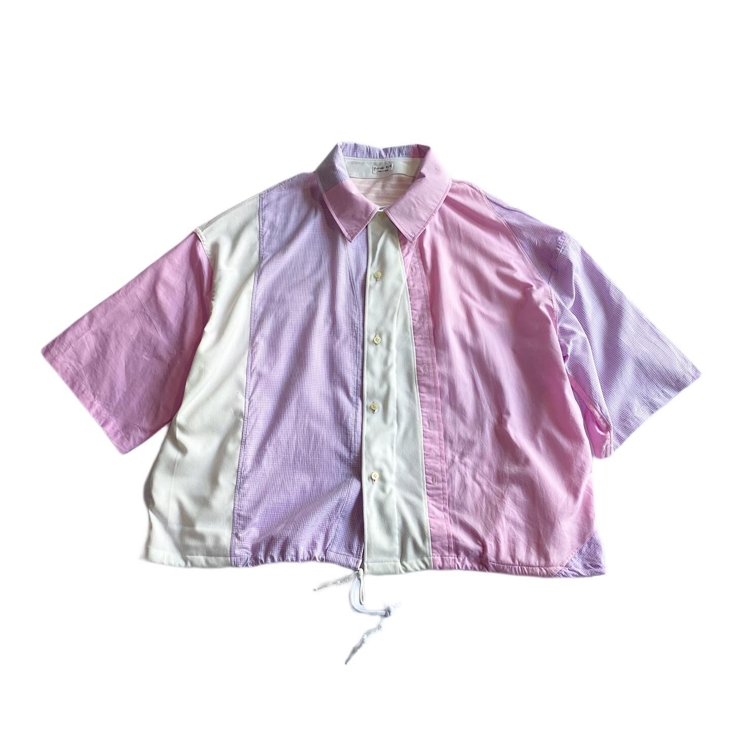 Rebuild Ralph Lauren box shirts white pink