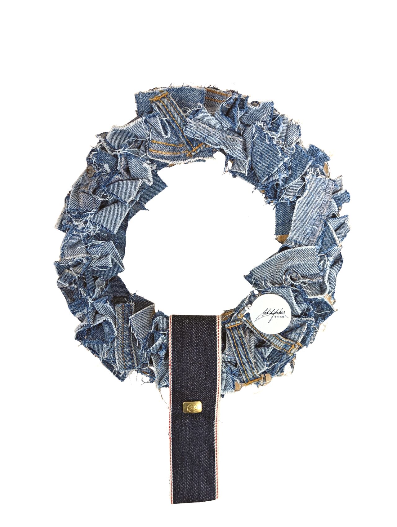 DENIM WREATH】デニムリース -藍の輪- | 青木被服 公式オンラインストア 