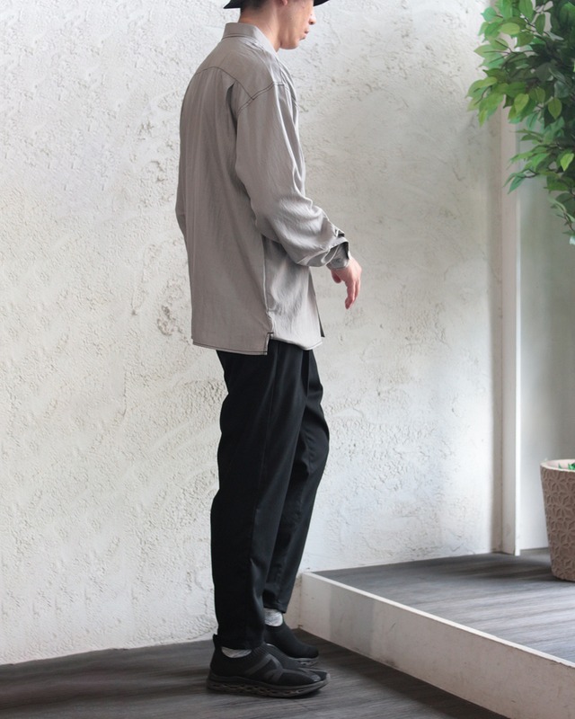 最終入荷！！【Select】タスラン ステッチ ルーズサイズ 長袖シャツ　(250818)