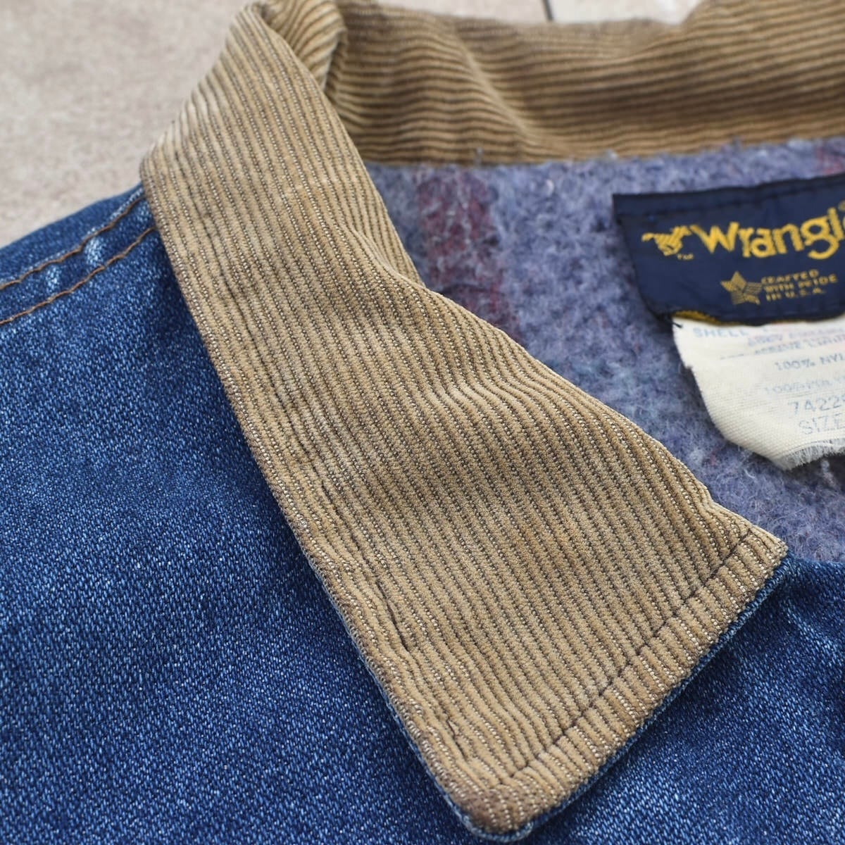 80s Wrangler 74220NV blanket lined jkt | 古着屋 grin days memory