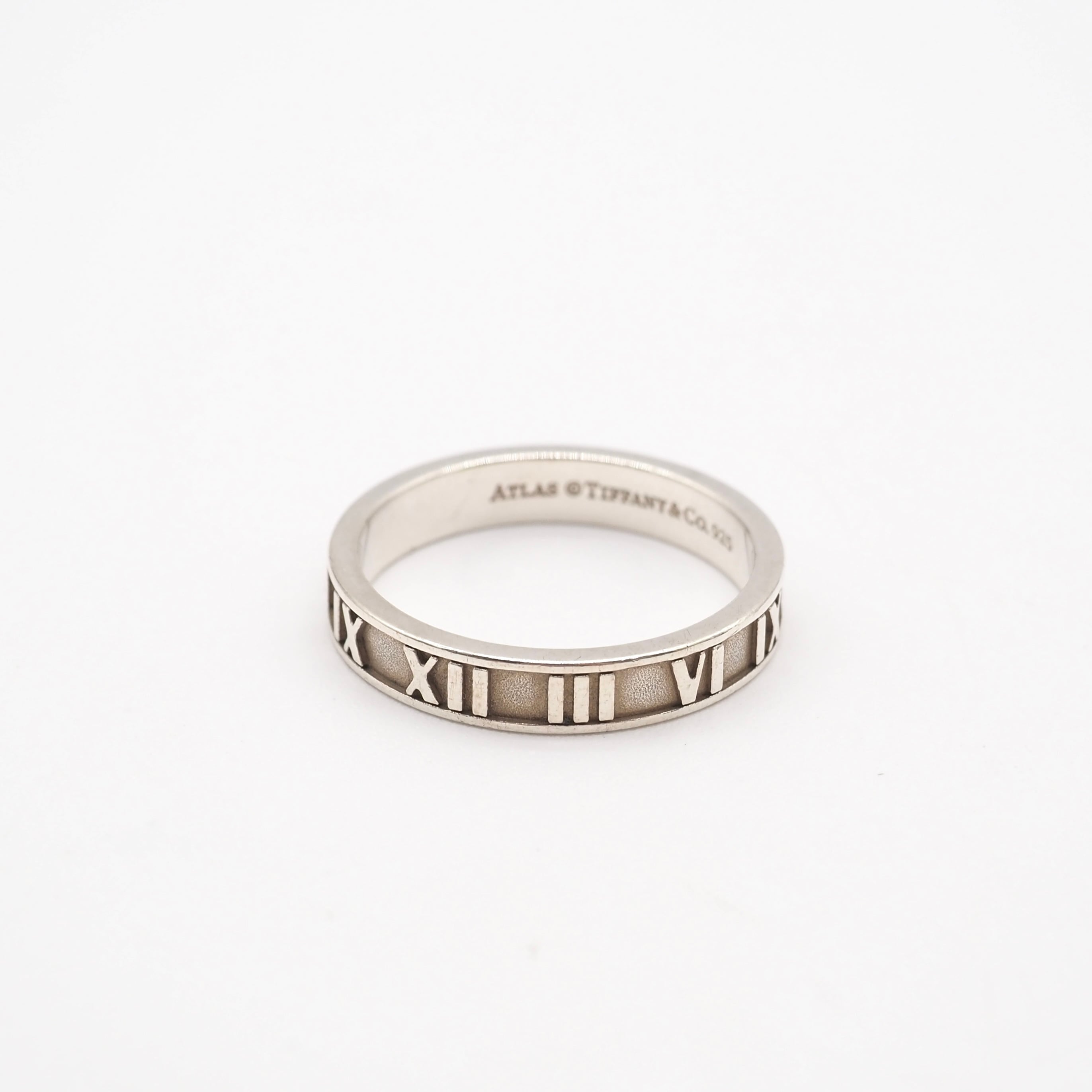 Tiffany&Co. 約21号 アトラス リング シルバー925 ティファニー