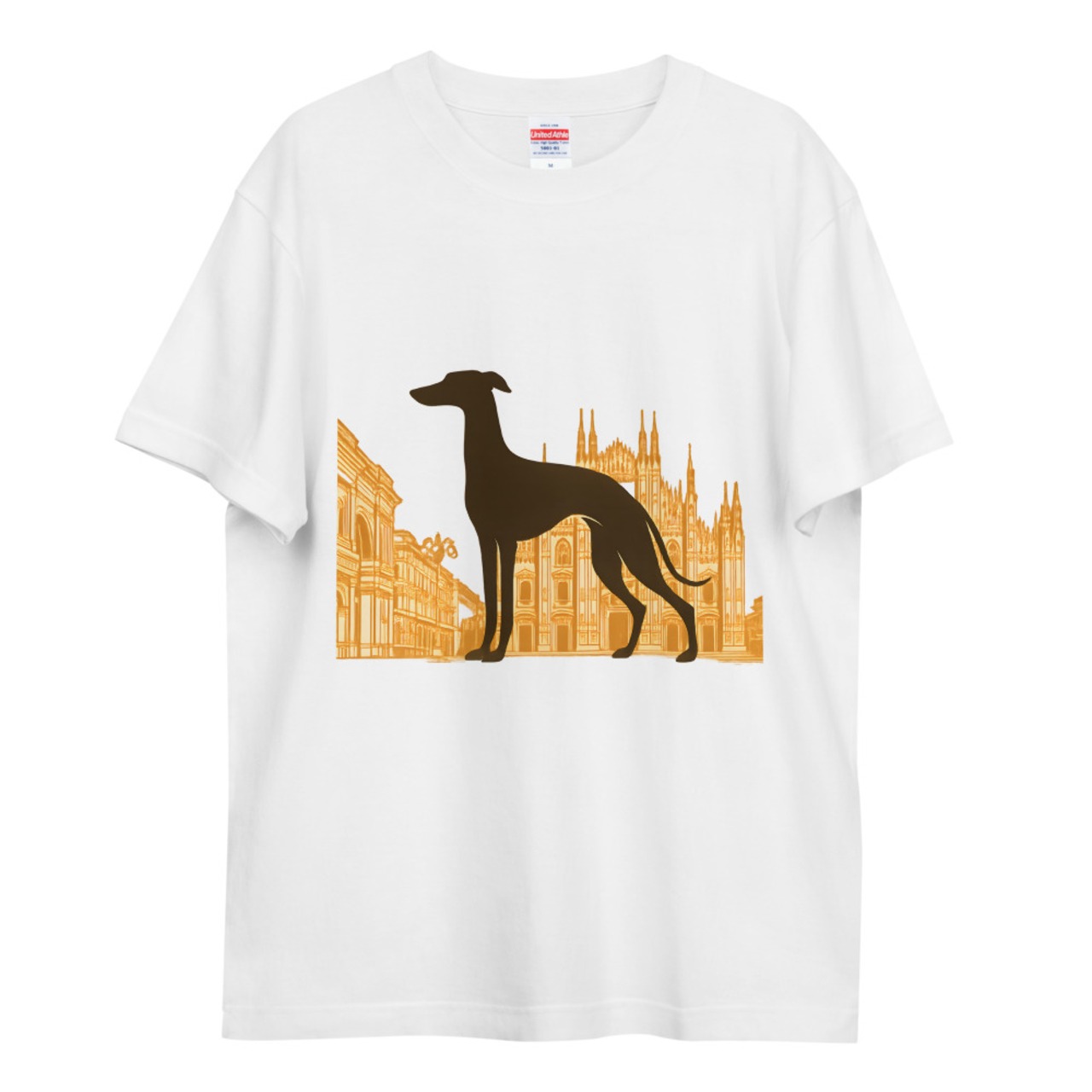 IGGY IN MILANO ユニセックス ハイクオリティーTシャツ A0173