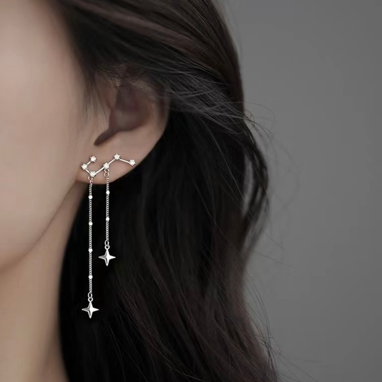 ポラリスエンチャント 北極星のピアス M23477