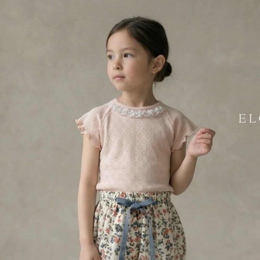 【予約】Nana Lace Tee / elov&monpetitbebe