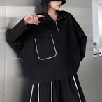 High-neck base layer top(ME054)