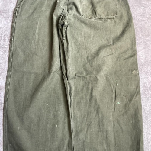 70s フランス軍 実物 AIR FORCE メカニックパンツ 詳細写真13