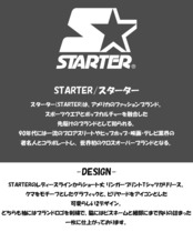 ＼SALE／◆STARTER ショート丈 リンガープリントTシャツ◆yn-400gts