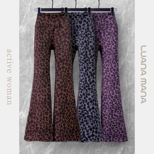 WildFlow Leopard Flare pants【3colors】2741