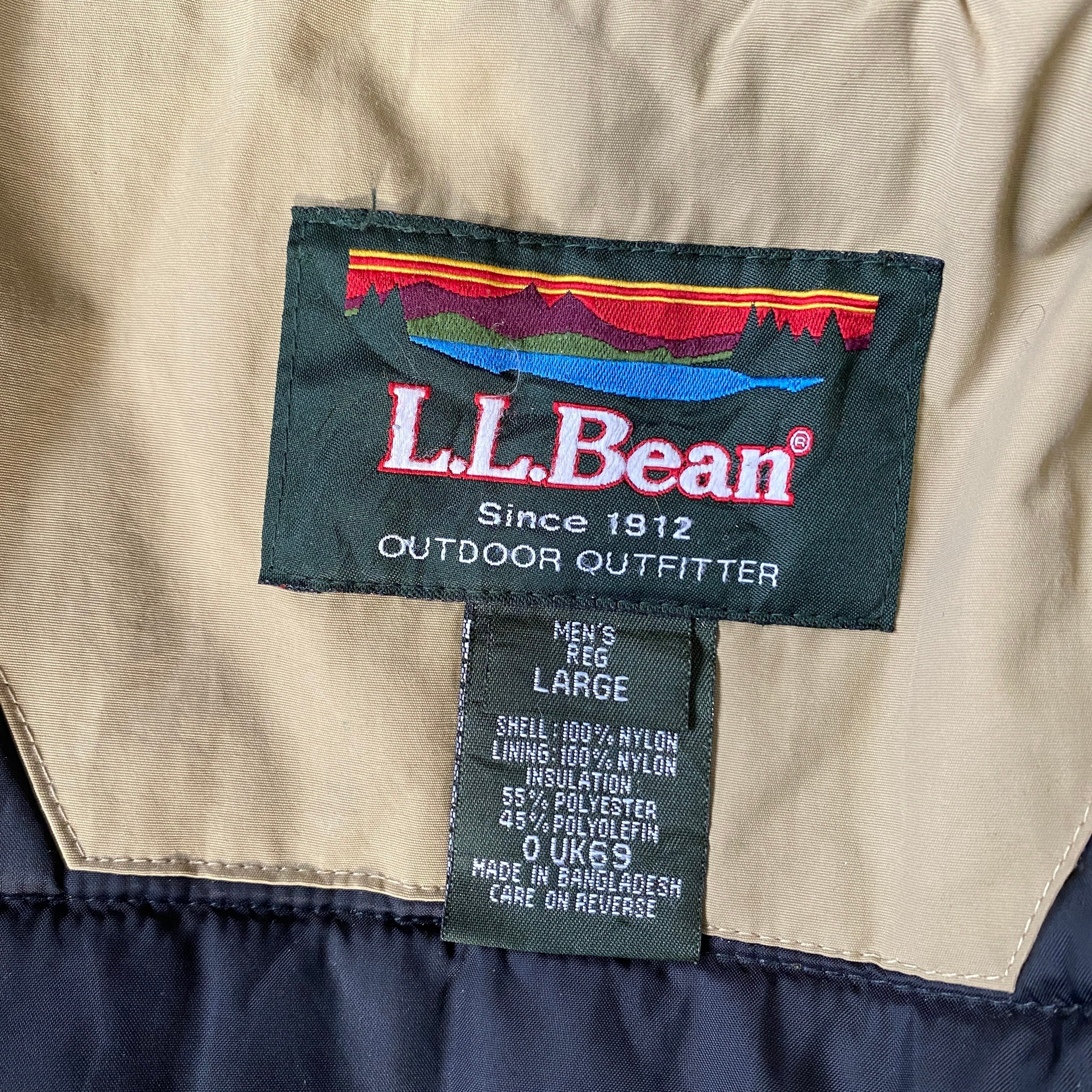 L.L.Bean エルエルビーン 山タグ Thinsulate Ultra ナイロンジャケット ...