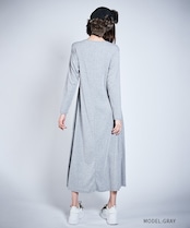 ランダムパッチプリントドレス (GRAY) CQ-47011
