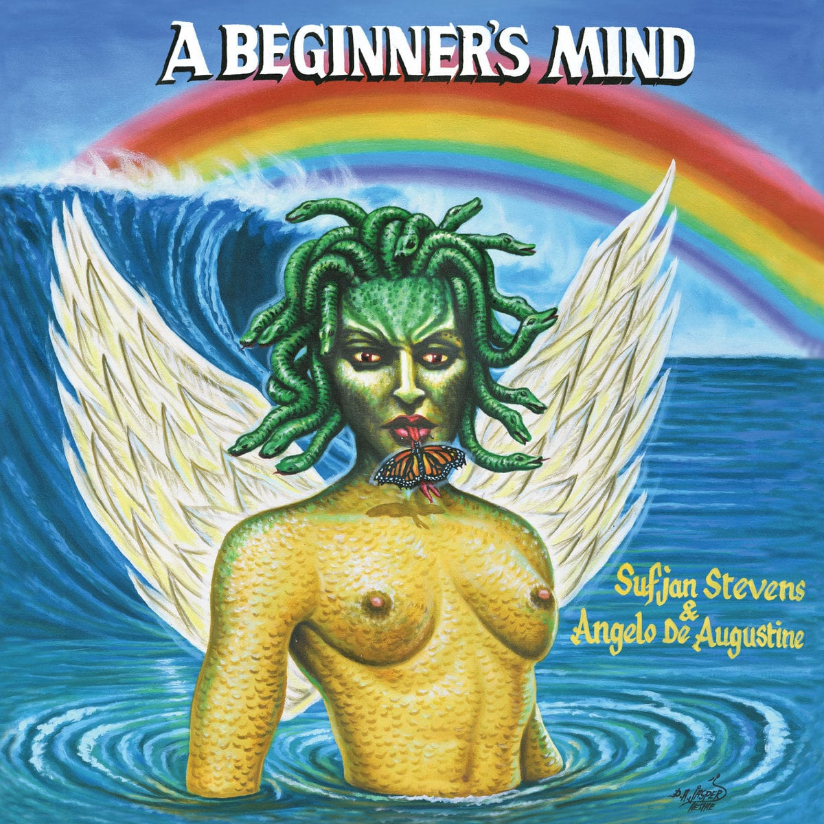 Sufjan Stevens & Angelo De Augustine / A Beginner's Mind（Ltd  Gold LP）