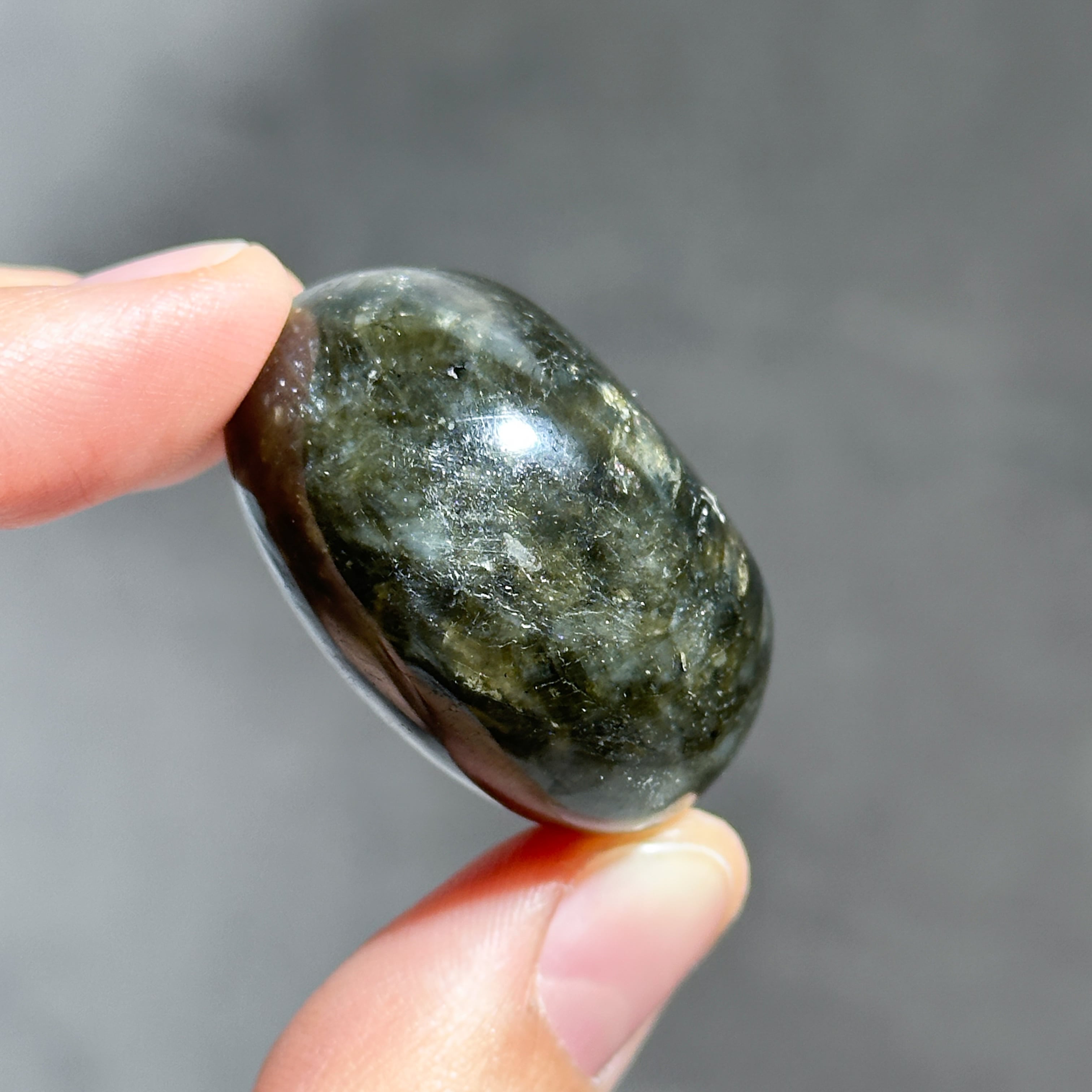 ラブラドライト パームストーン 06◇ Labradorite ◇天然石・鉱物