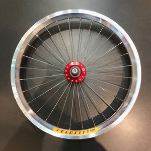 Philwood × Velocity Dyad [Brompton Front Wheel]
