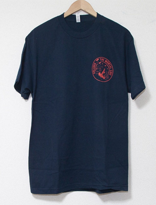 【POLARIS】Falling Circle T-Shirts (Navy)