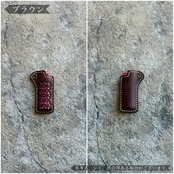 ライターケース ハンドステッチ フィリグリー カウハイド