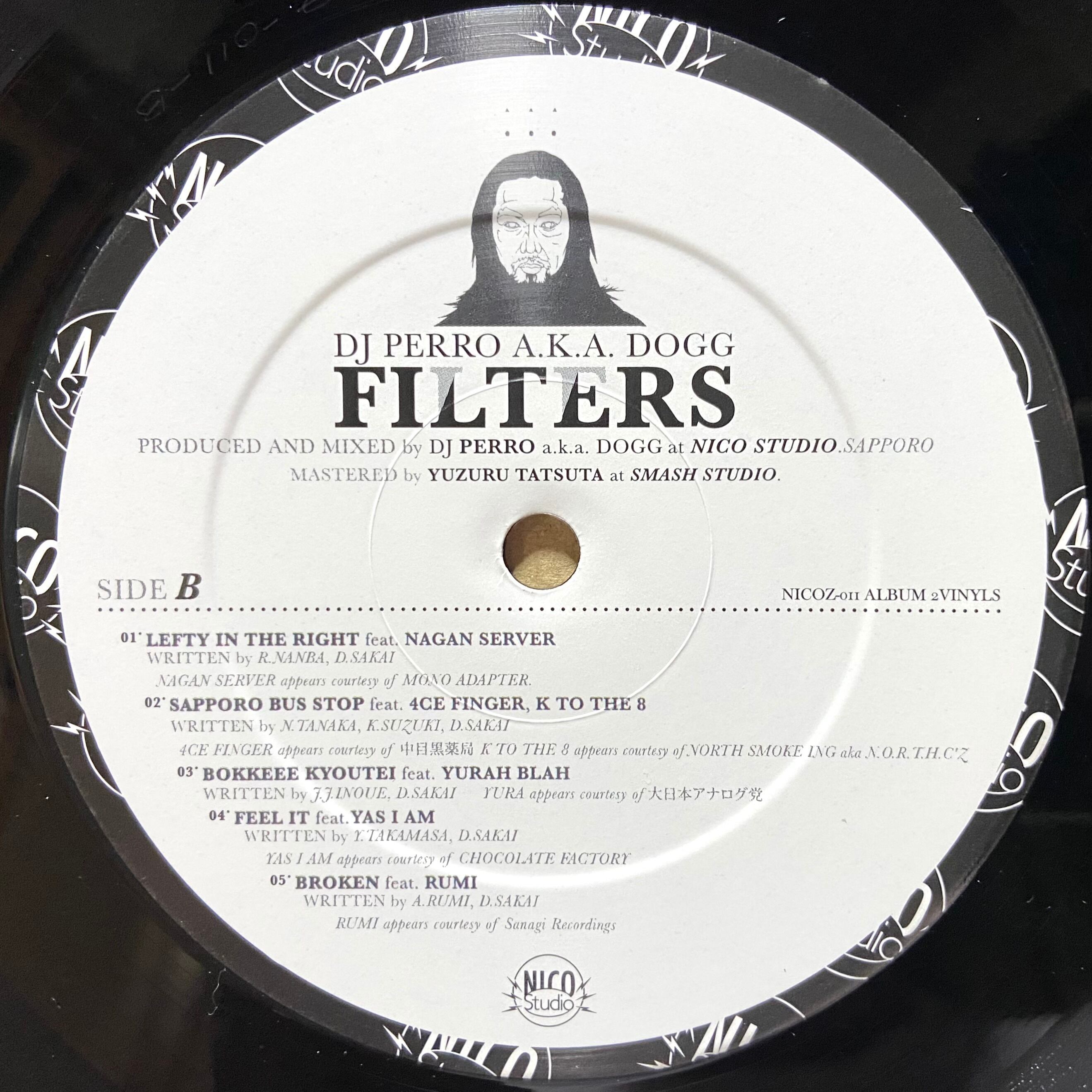 DJ Perro a.k.a. Dogg / Filters | used HIPHOP vinyl ZEAK