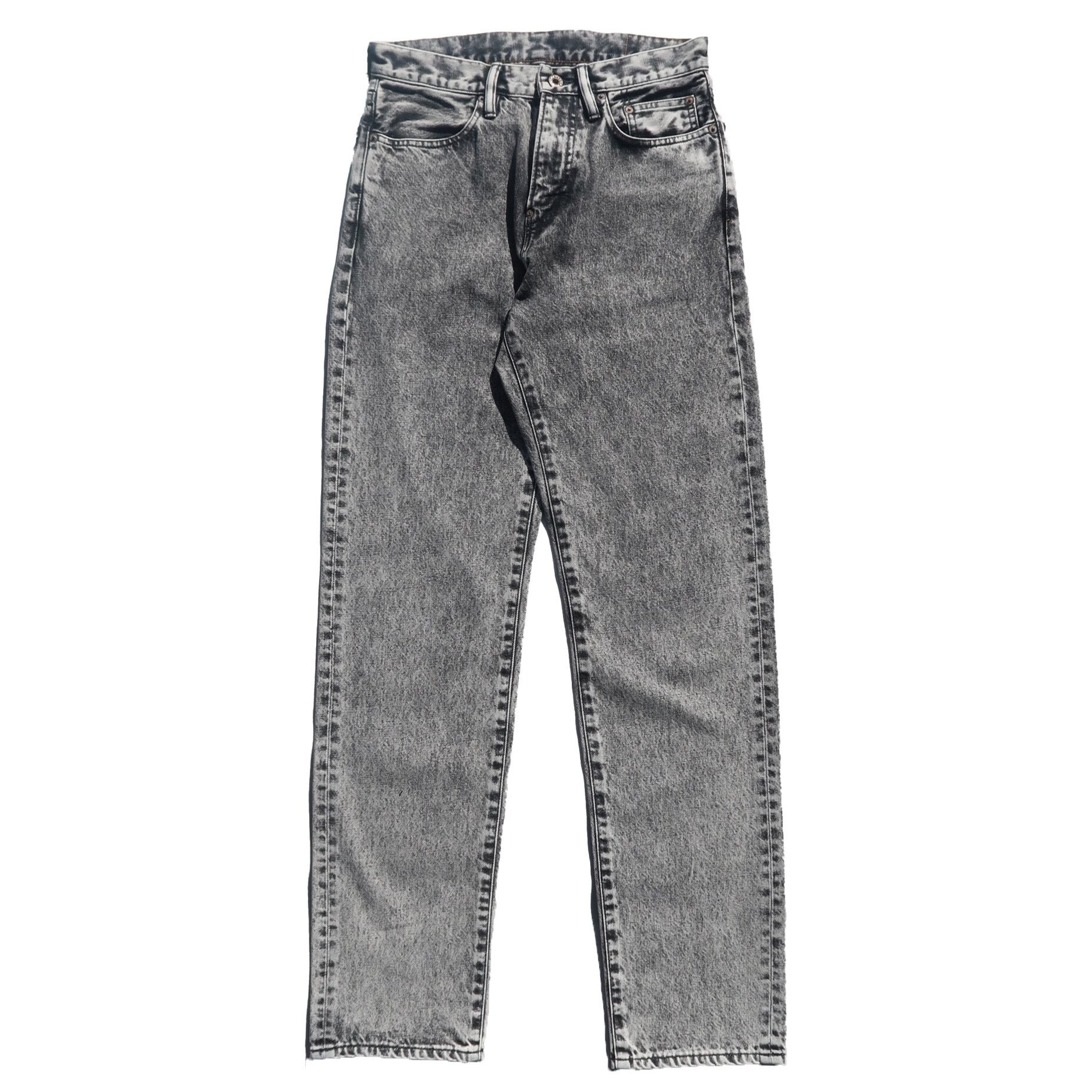 SUGARHILL 24SS ACID WASHED MODERN DENIM REGULAR TROUSERS (Acid  