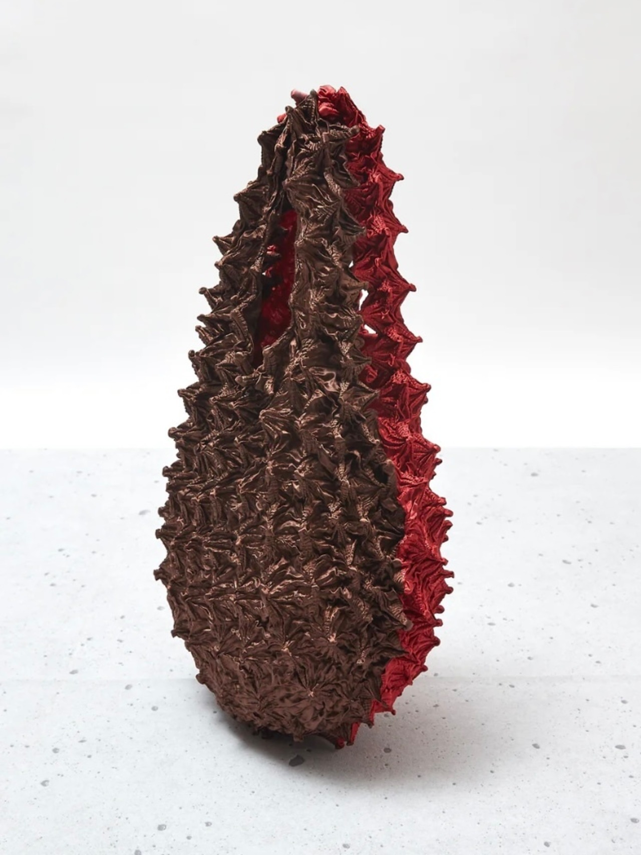 【送料無料】BUNZABURO 文三郎 /  プチプチbag バイカラー. Beige x Greige - 1