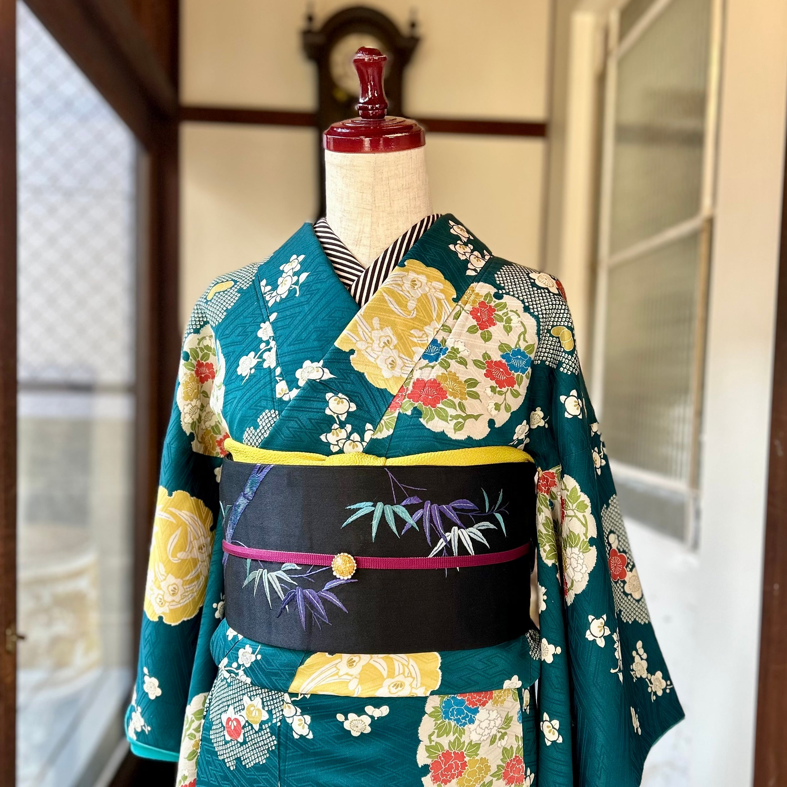袷着物 150cm 楽天市場】(色無地袷着物) 洗える着物 袷 着物 単品 レディース 女性
