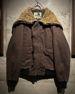 【Caka】“AMERICANINO” Vintage N-2B Type Flight Jacket