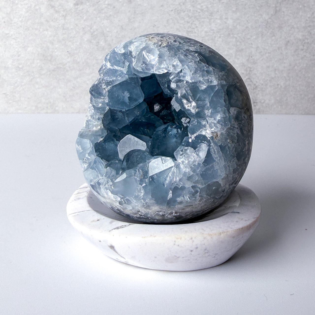 セレスタイト エッグ クラスター ＊ Celestite ＊ 天然石