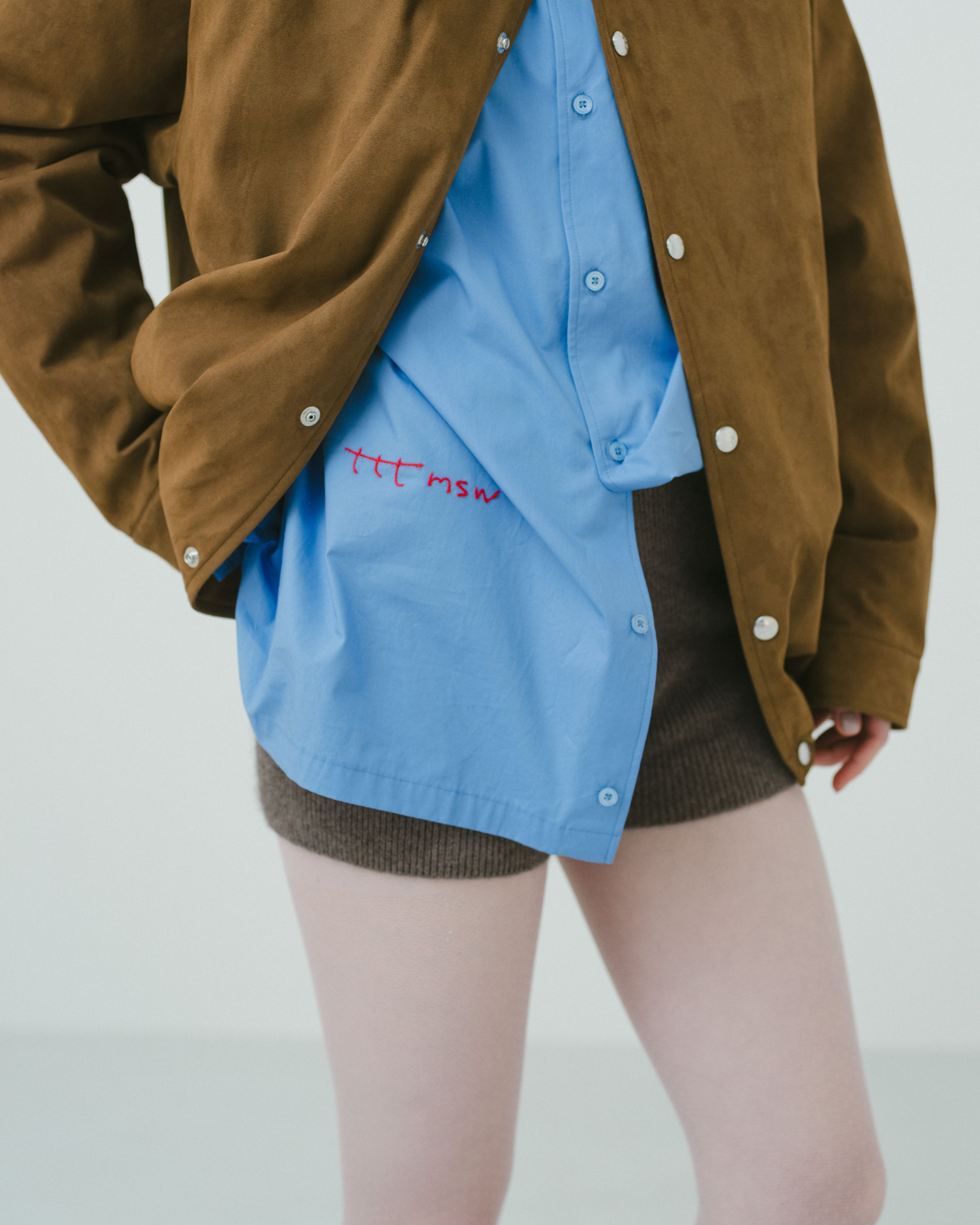 Regular collar shirt（BLUE） | TTTMSW