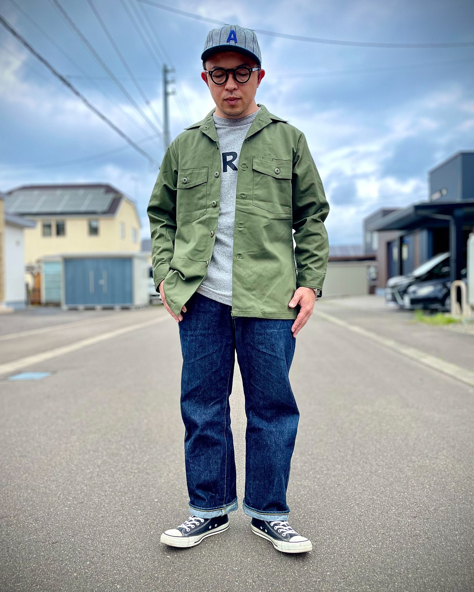 【DEADSTOCK】U.S.Army OG-507 Utility Shirt 実物 アメリカ軍 OG-507 ユーティリティーシャツ | FAR  EAST SIGNAL powered by BASE