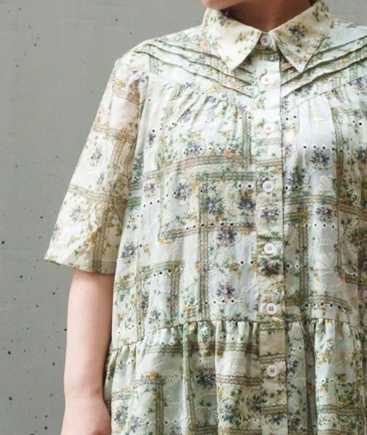 【美品】アズノゥアズオオラカ　隠れ刺繍スウィートワンピース かくれ刺繍スウィートワンピース ＜ AS KNOW AS olaca ＞ | UMEYA公式