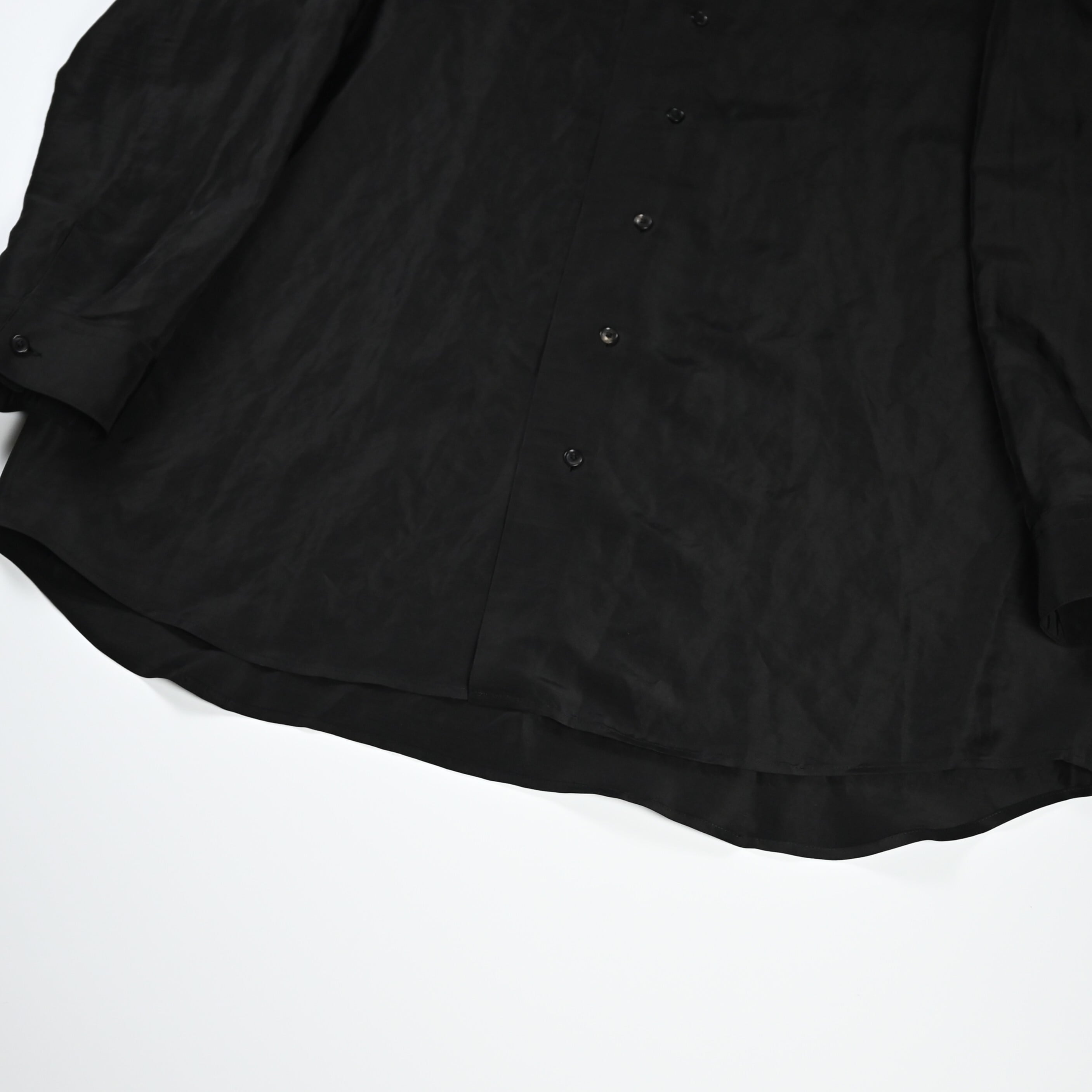Nonnotte / Cascade Placket Oversized Shirt | GANKO