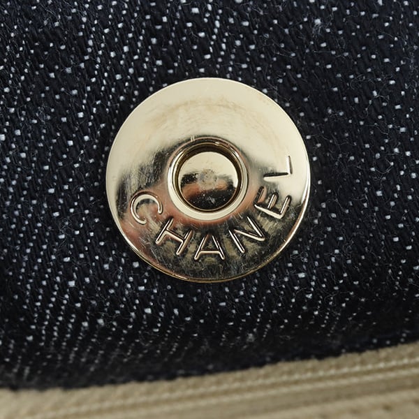Used CHANEL シャネル チェーントートバッグ 夜間飛行 スパークリング