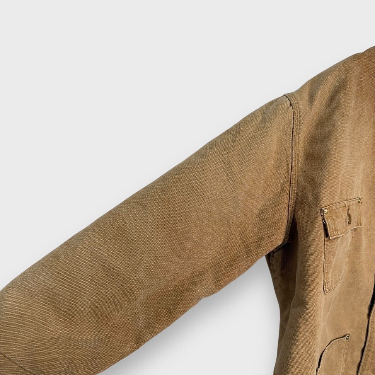 80s carhartt カーハート ミシガンチョアコート ベージュ 44 XL 80s carhartt カーハート ミシガンチョアコート ベージュ 44 XL