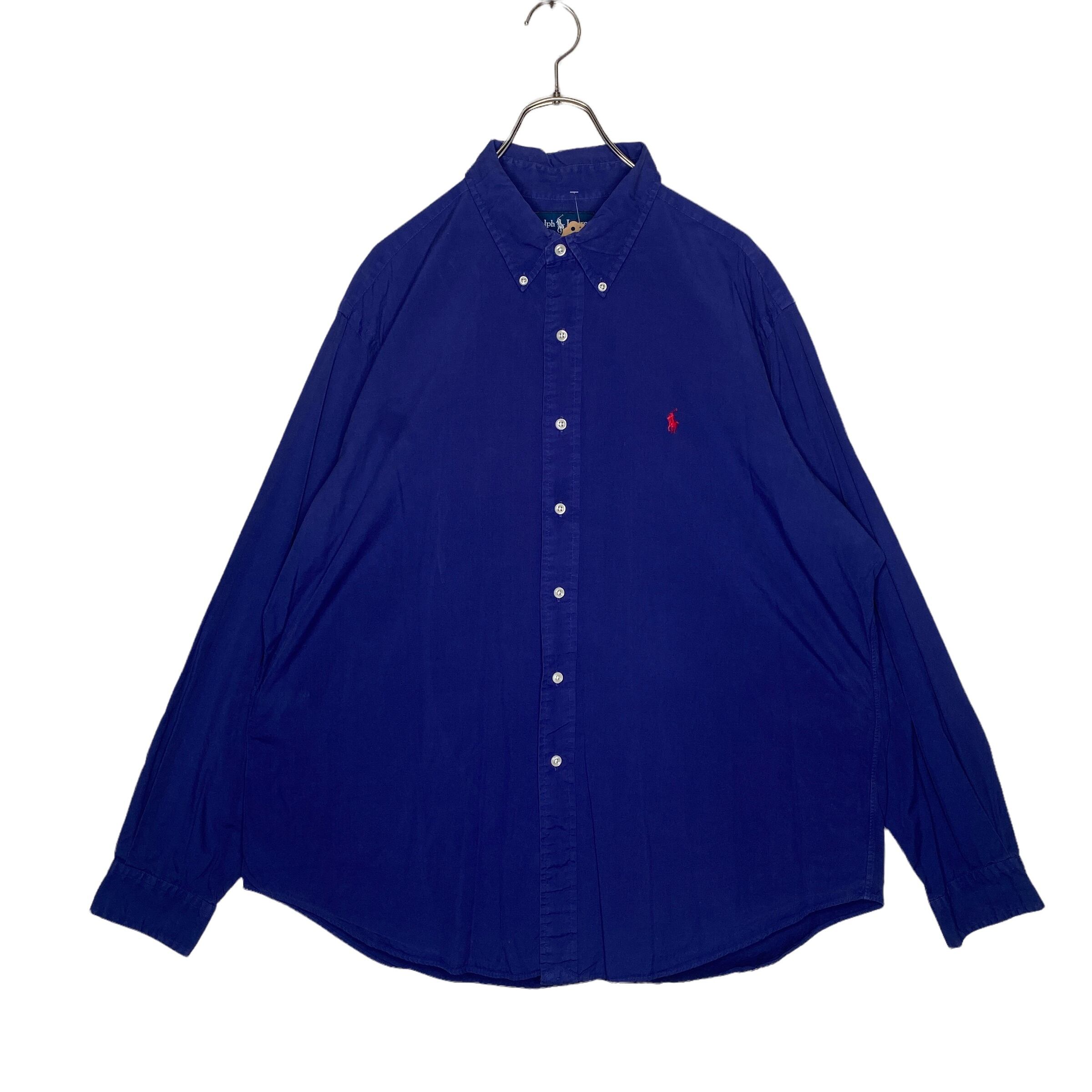 POLO RALPH LAUREN 長袖シャツ XL 刺繍 | 古着屋OLDGREEN