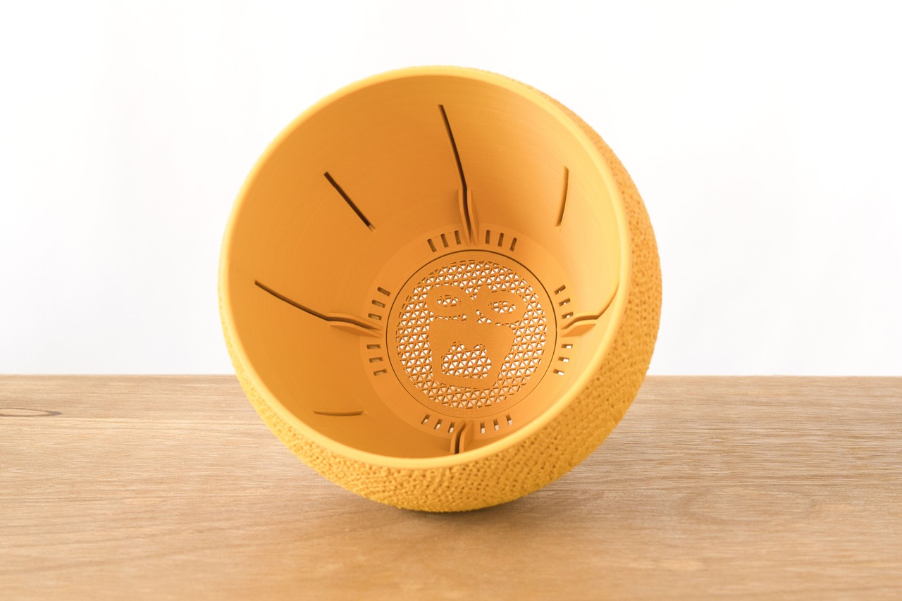 ころん鉢2.0 (4号サイズ)｜パンプキンイエロー