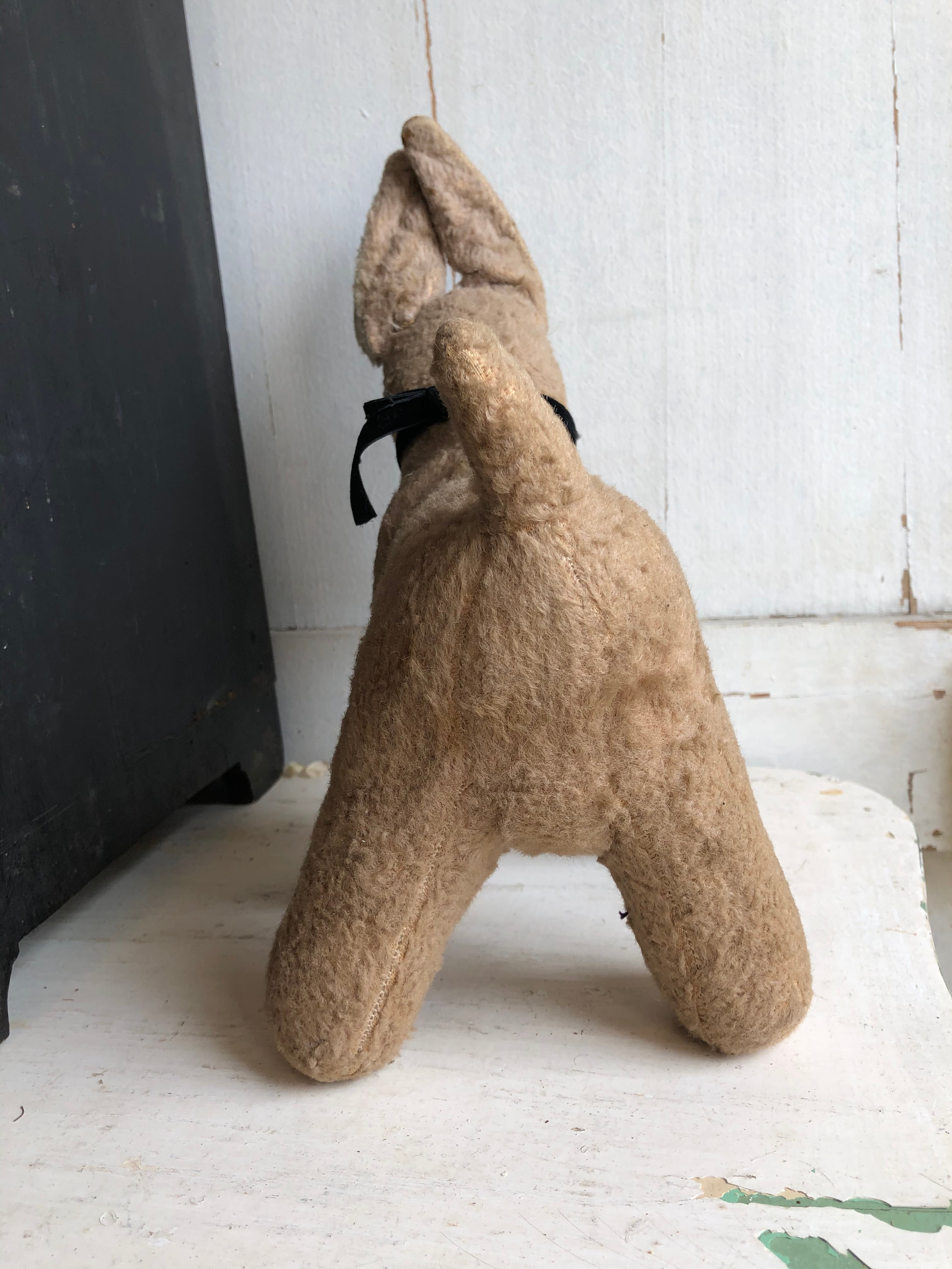 フランス 古いロバのぬいぐるみ 人形 ドール | Brocante de La Cocotte