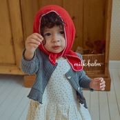 韓国子供服 / 26Autumn / Milkbalm / パンプキン ワンピース / 女子服 / キッズ服 / 秋服 *XS~XL*