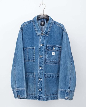 good fade denim coverall jacket