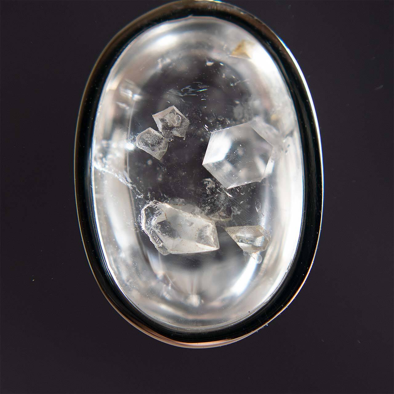 クォーツインクォーツ（貫入水晶）ペンダントトップ No.2 | Crystal Life