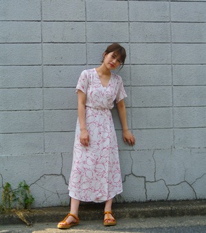 Pear Cache-coeur Dress