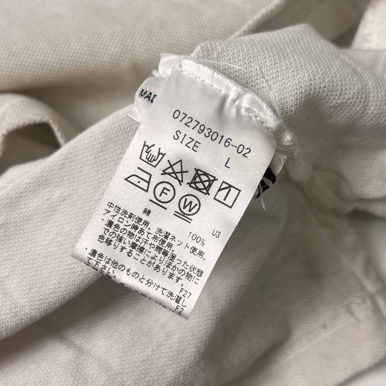 イタリア製 BOB ボブ 花柄 刺繍 鹿の子 半袖 ポロシャツ L/レディース