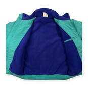 90s HELLY HANSEN ヘリーハンセン ナイロンジャケット 裏フリース サイズ XL /エメラルドグリーン/ビンテージ
